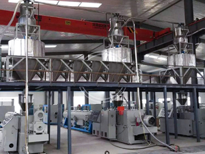 Mixing Compounding and Conveying System for PVC Material 