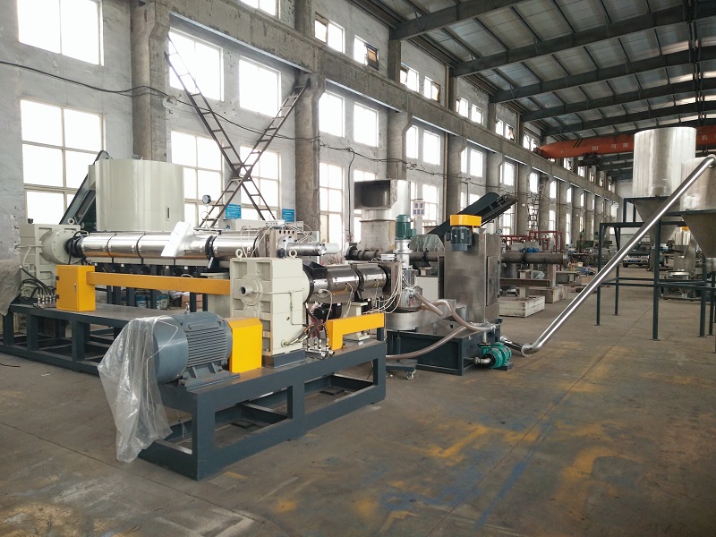 Double Stage Granulating Machine for Plastic Film 