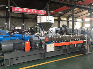 Parallel Twin Screw Extrusion with Water Ring Die Face Cutting