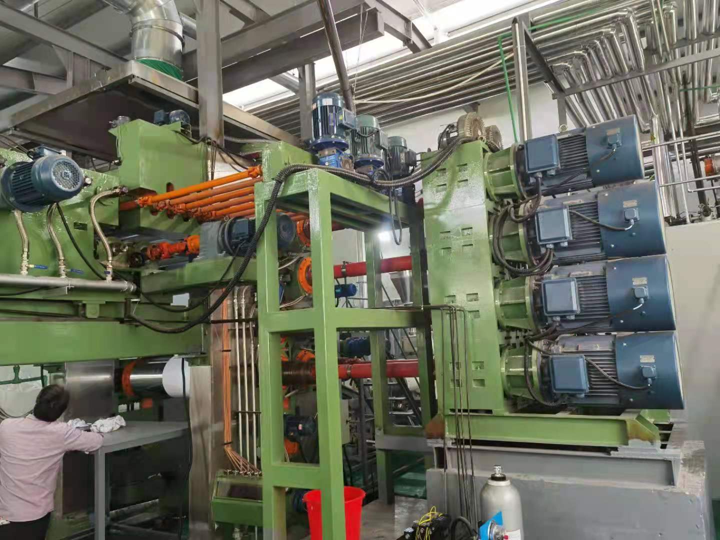 pvc film calendaring machine